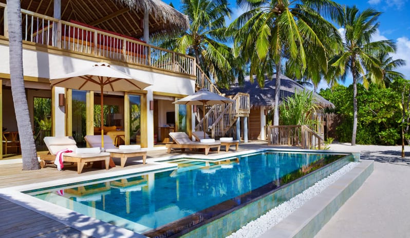 Six Senses Laamu-Two Bedroom Ocean Beach Pool Villa exterior_7134